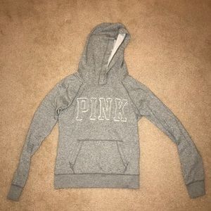 Gray PINK sweatshirt